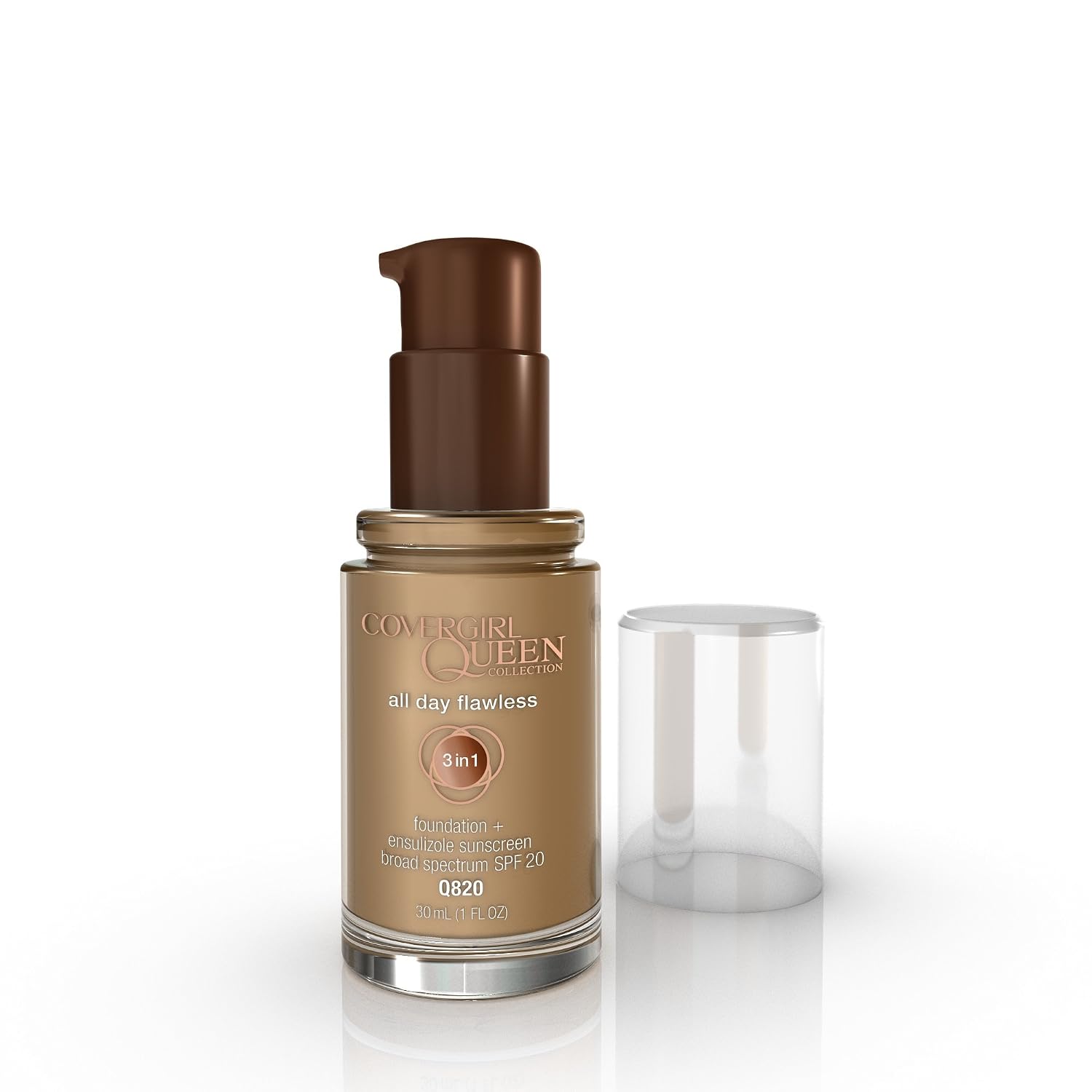 CoverGirl Queen Collection All Day Flawless Foundation - Toffee (Q820)