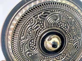 Amazon.co.jp: 実用青銅鏡(小)C 高錫青銅製 古代中国 三国志