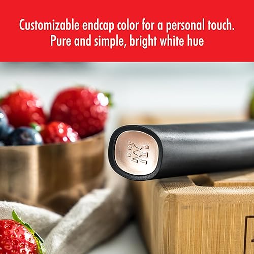 Miniatura 3 de ZWILLING Cuchillo de chef All Star de 8 pulgadas, tapa de extremo de oro rosa