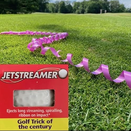 Miniatura 4 de Pelotas de golf explosivas (paquete de 4) – 1 explosión en una nube de humo blanco, 1 agua, 1 cinta de transmisión, 1 saltos y toboganes cuando se