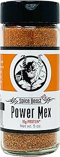Spice Beast - Power Mex Protein Enhanced Southwestern/Tex Mex Spice Mix - No Sugar - No MSG