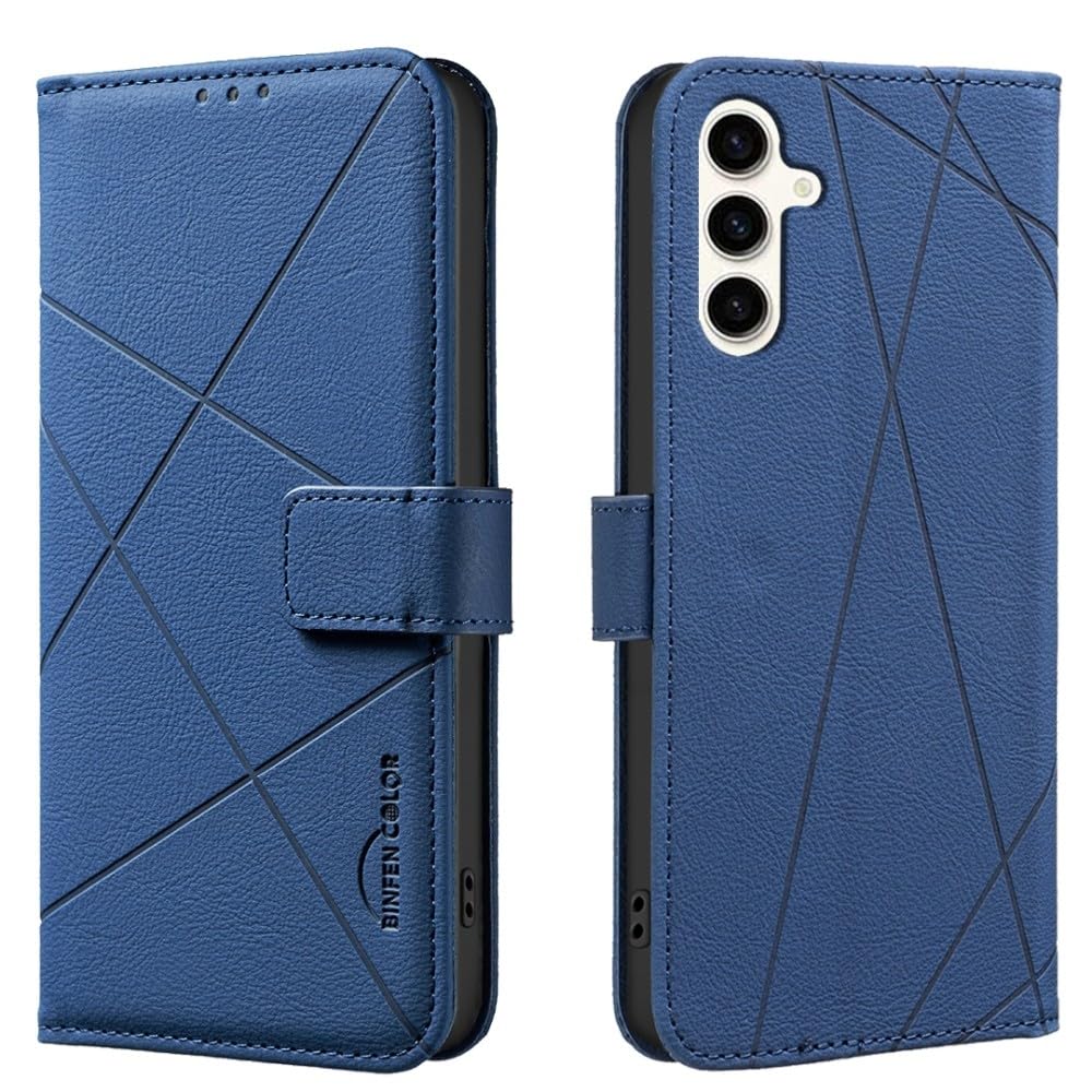 Étui Samsung Galaxy S25 en cuir véritable style portefeuille chic