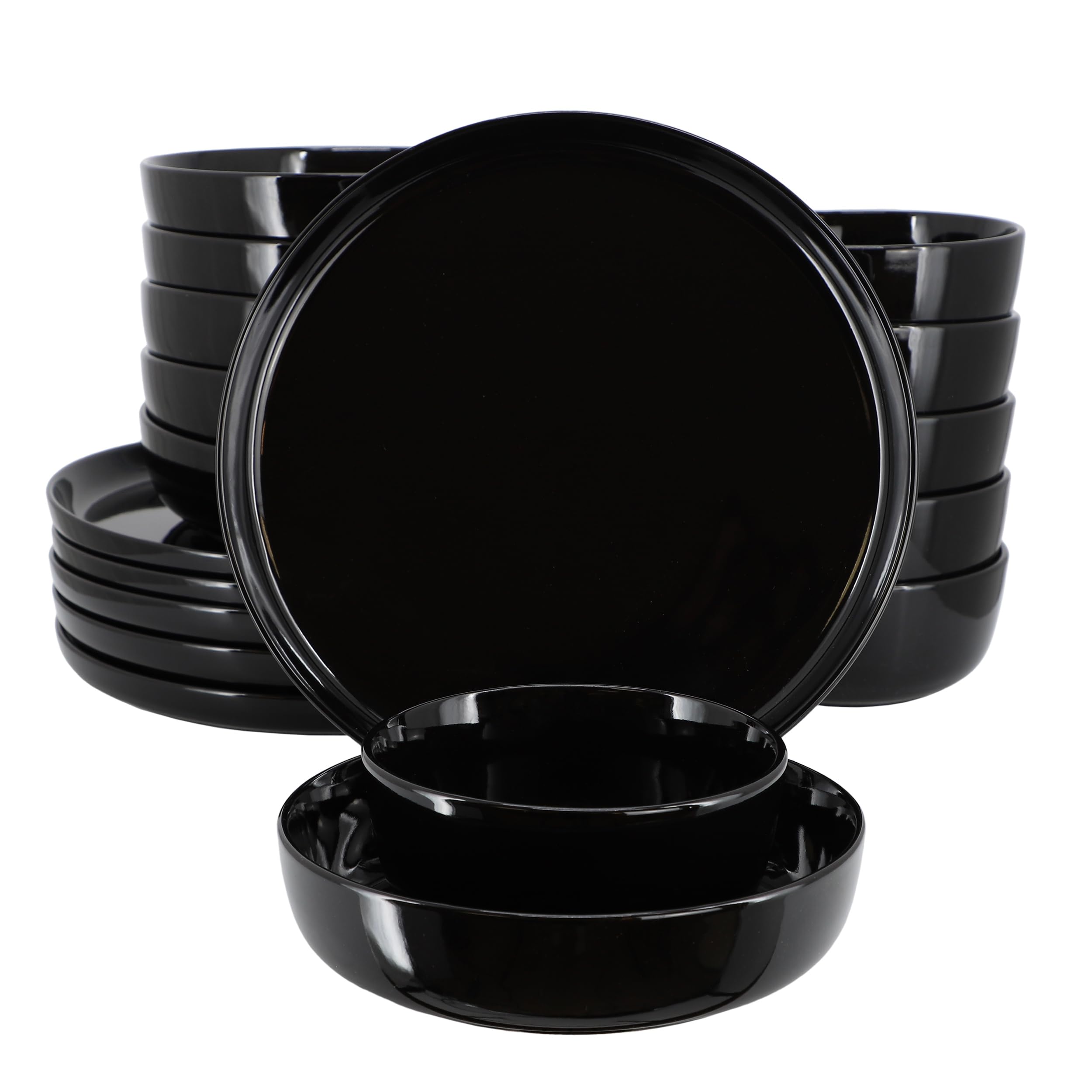 Amazon.com | Elama Duncan 18 Piece Porcelain Dinnerware/Tableware