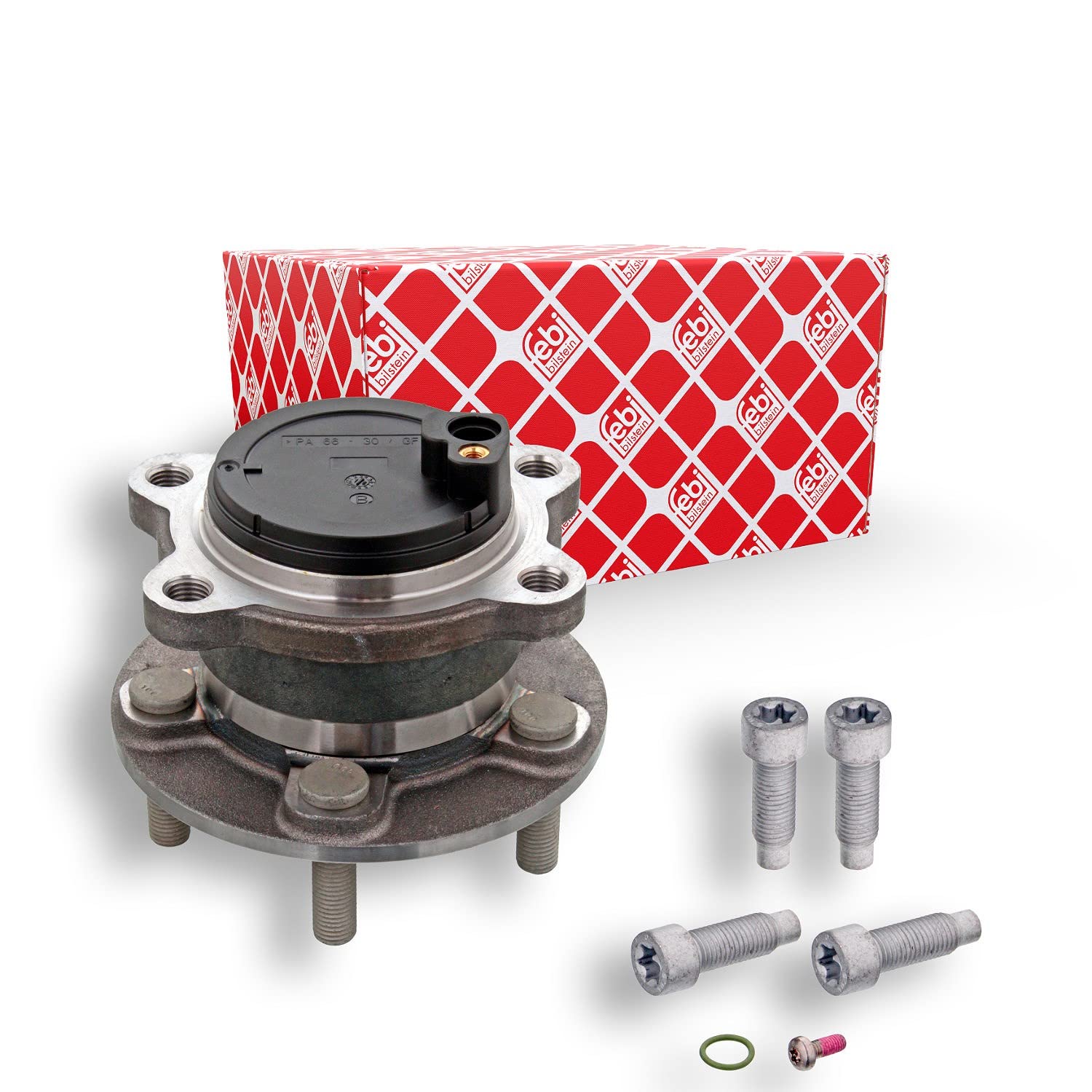 Febi Bilstein Wheel Bearing Kit with Wheel Hub ABS Impulse Ring & Addit - 102787