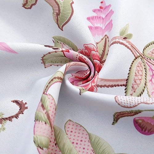 Miniatura 9 de Wistown Cortinas opacas con ojales en la parte superior, para oscurecer la habitación, para dormitorio, sala de estar, comedor, rosa, 52 x 96