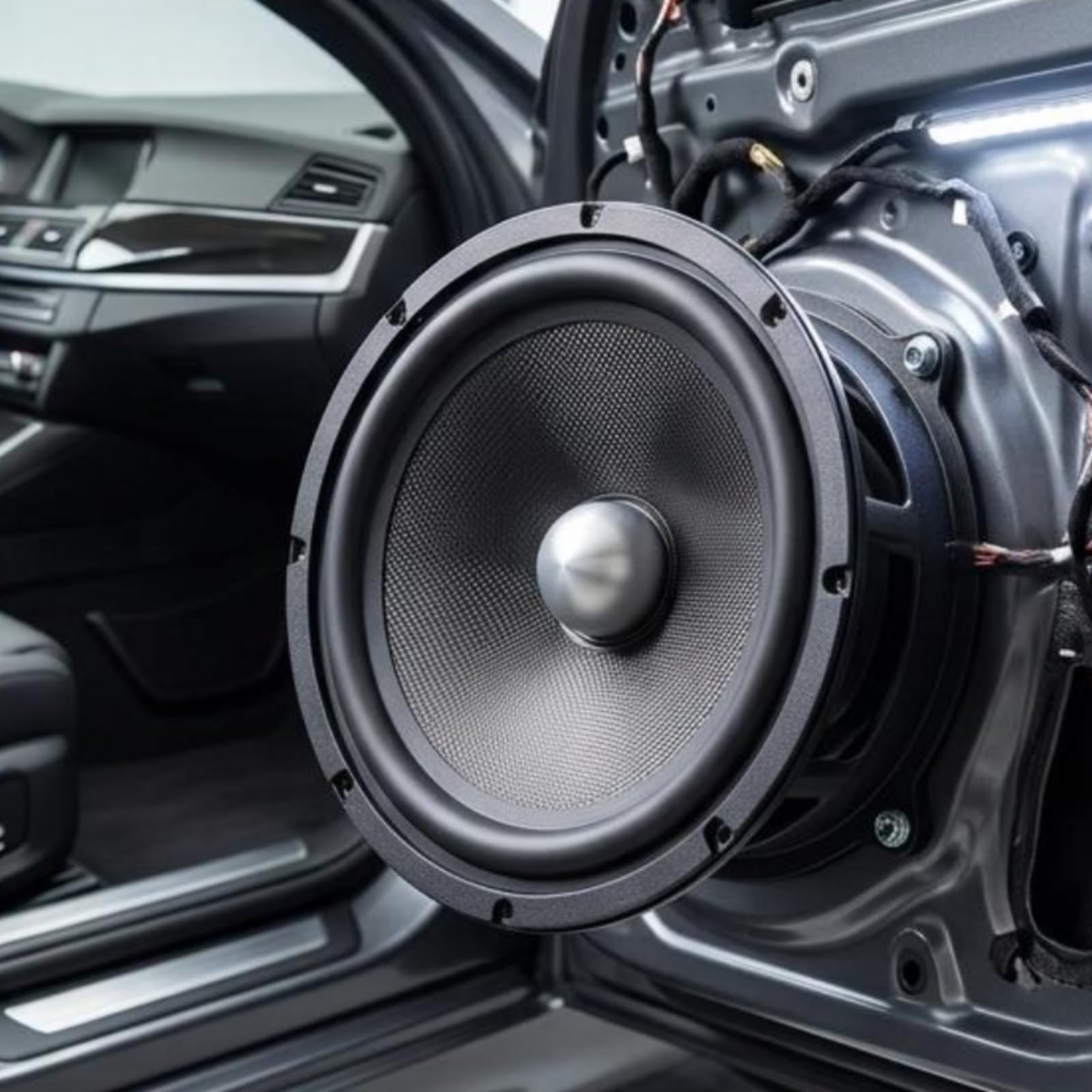 Milageto Subwoofer de Coche 6.5 Pulgadas Altavoz de Automotriz Woofer para Auto Control de Distorsión para Respuesta Clara en Altos Volúmenes Adecuado para