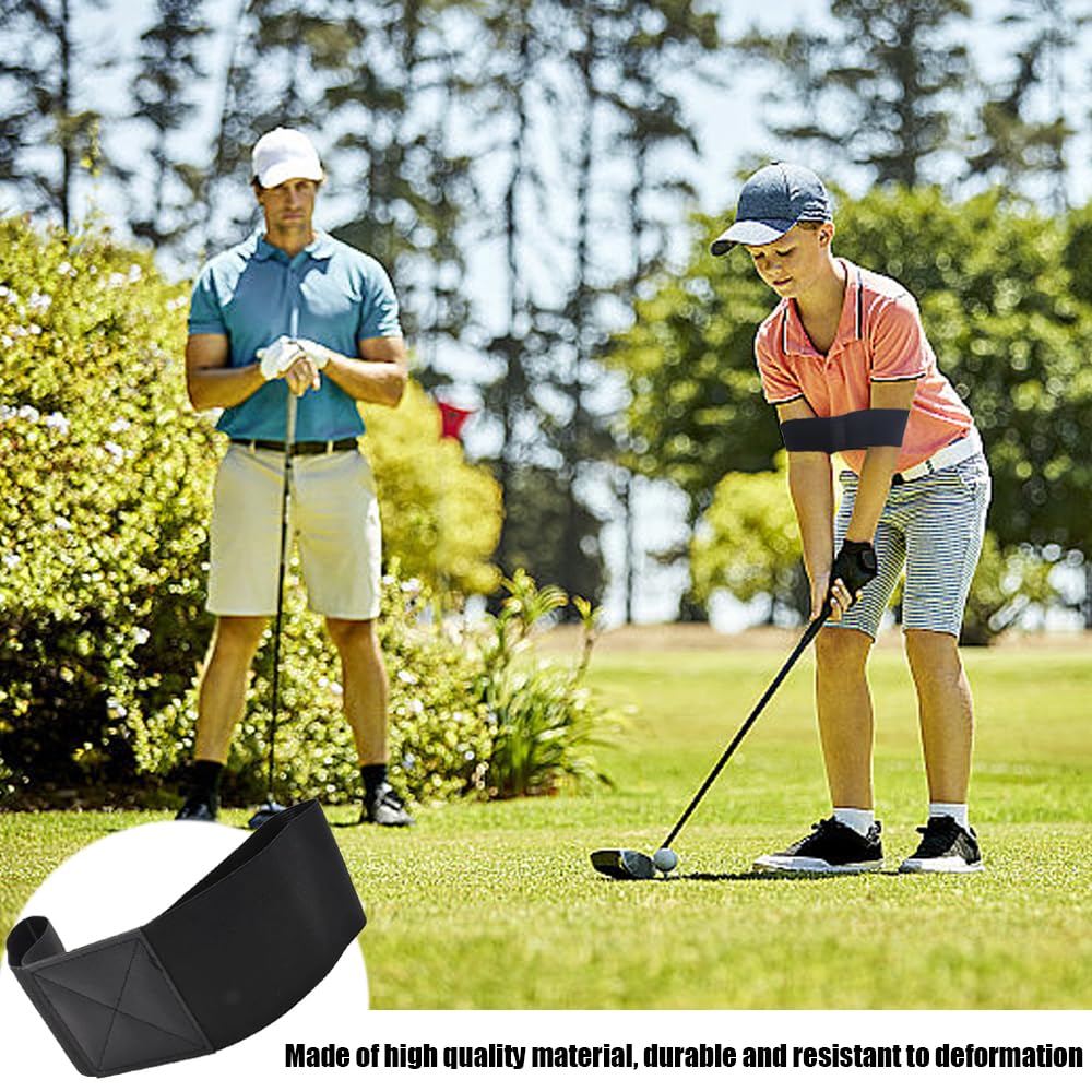 TRKETK 2 fasce elastiche di collegamento per golf, supporto per l'allenamento del golf, per allenare l'oscillazione, per uomini, donne e bambini, correzione della postura e dell'allineamento