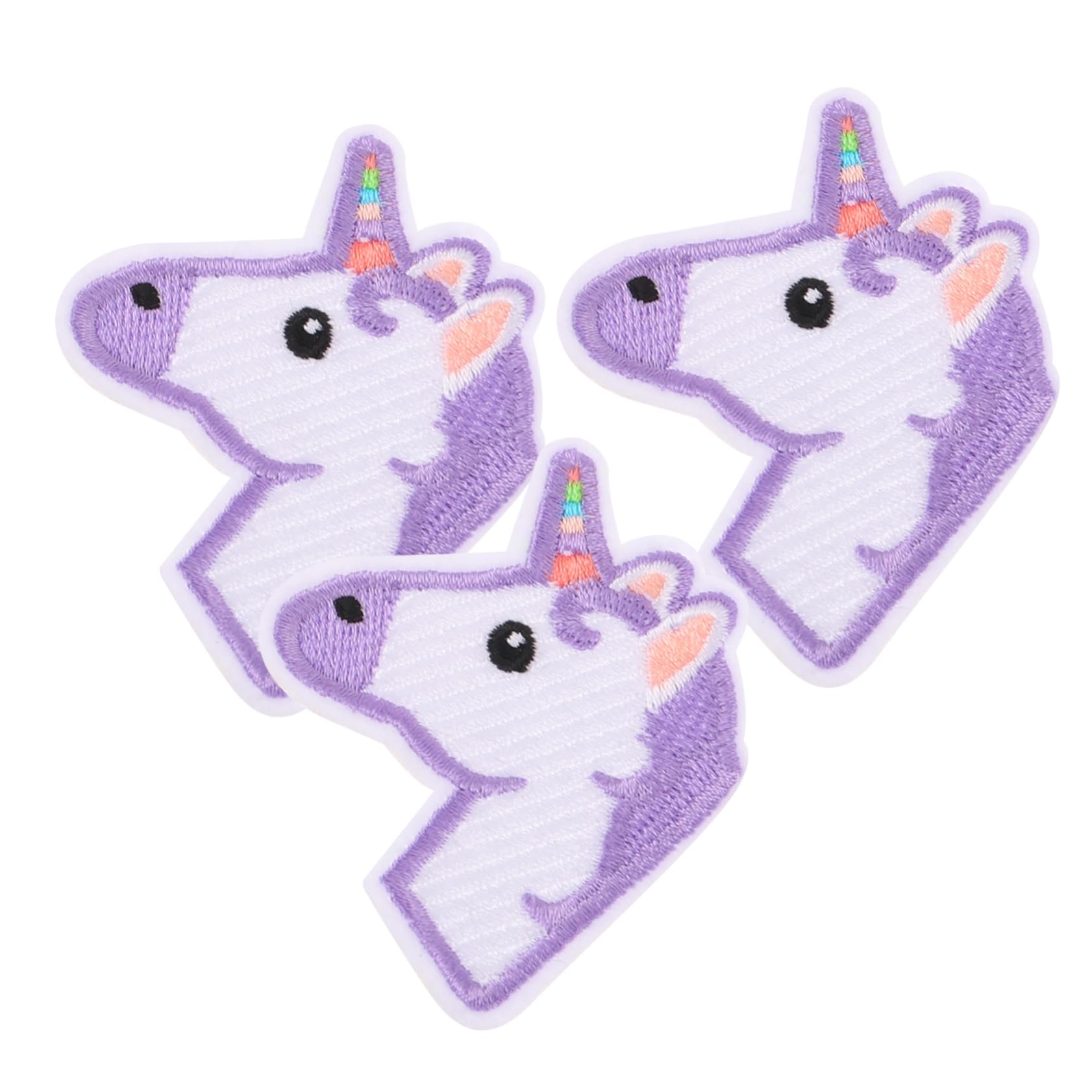 Patchs tissu licorne pour décoration de la maison et chambre enfant