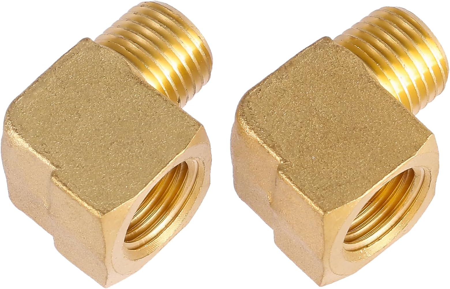 GRAINGER APPROVED 90° Extruded Street Elbow: Brass, 1/8 In X 1/8 In - Foto 7