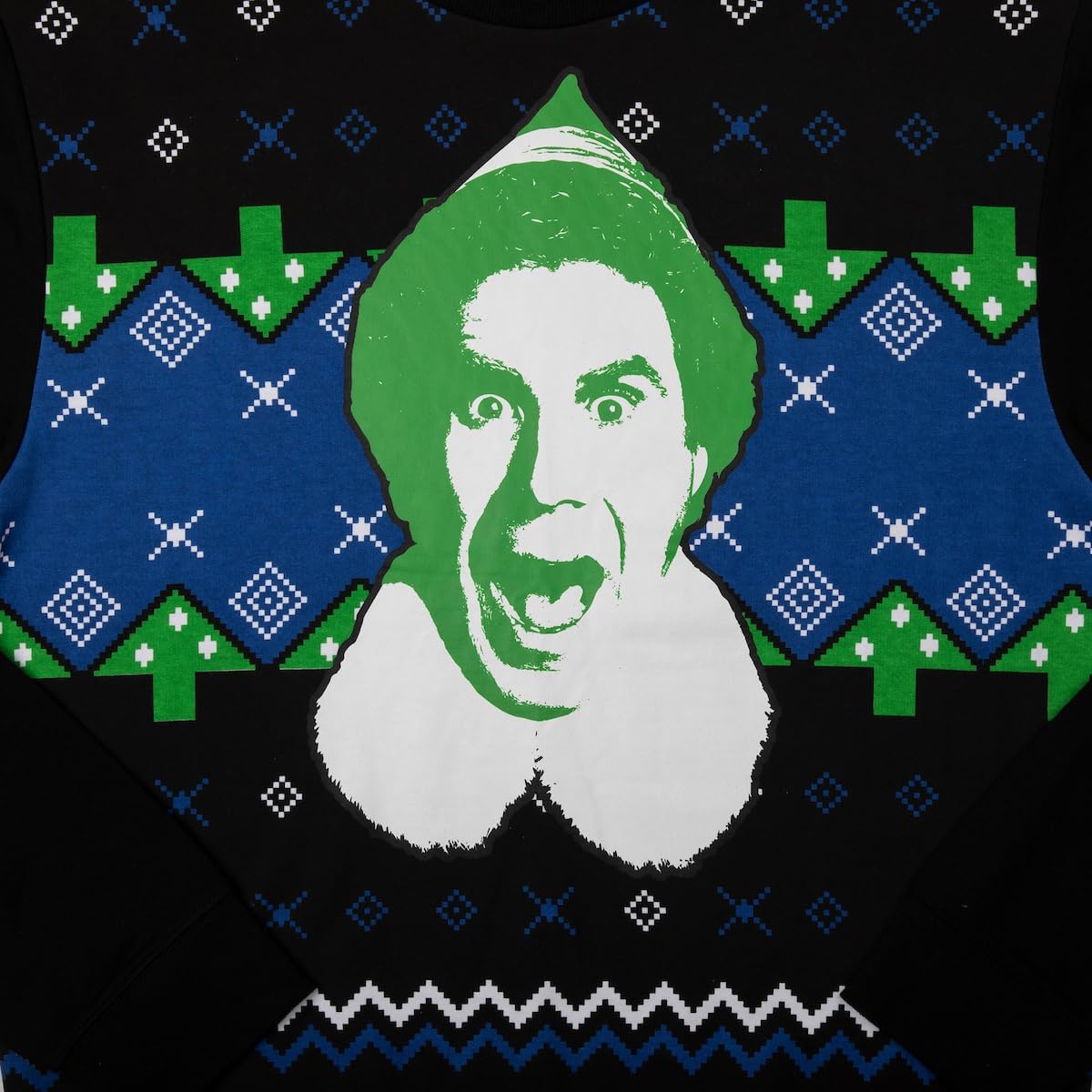 Bioworld Elf Movie Crew Neck Sweatshirt