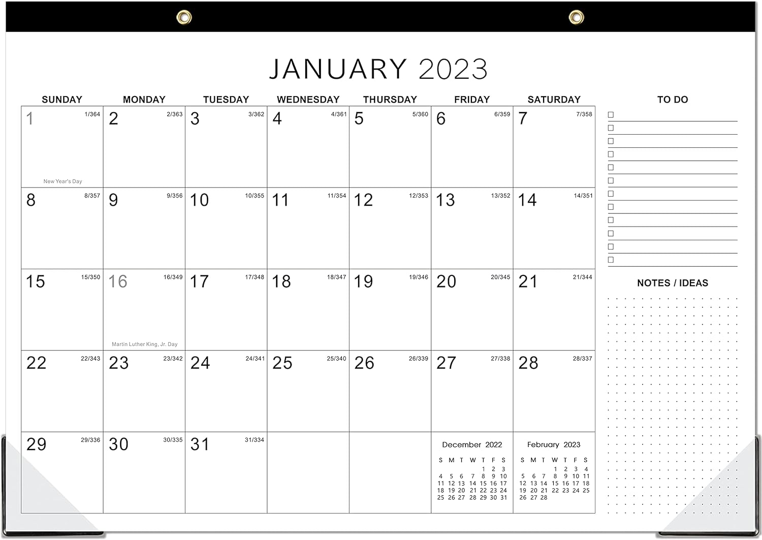 Buy Desk Calendar 2023 Monthly Desk Calendar, 12 Months Calendar 2023