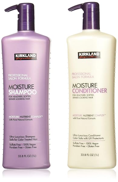 Salon Formula Moisture Shampoo 33.8 Oz & Conditioner
