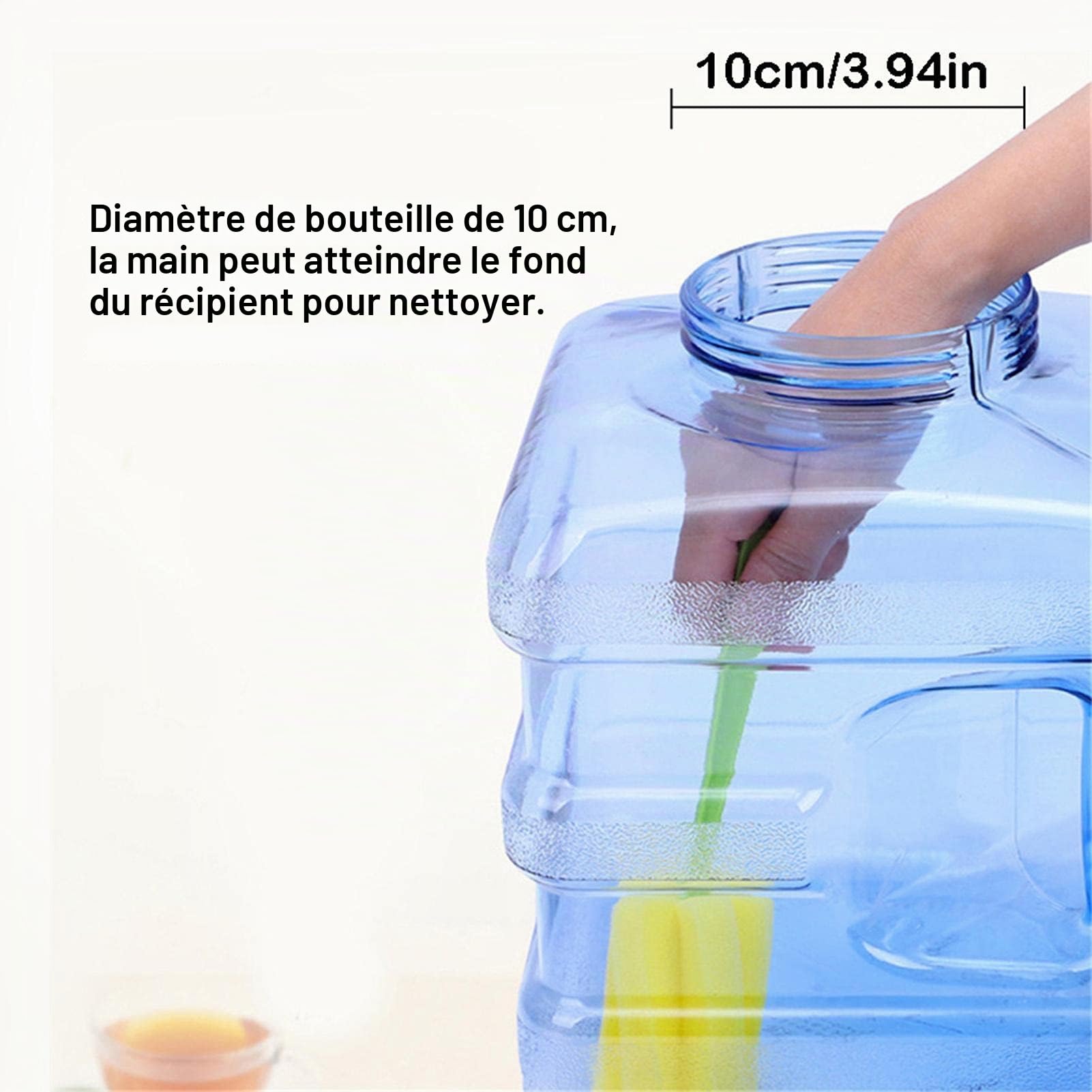 Luckxing 5L-25L Reservoir Eau Camping Car, Jerrican Alimentaire avec Robinet, Bidon d'eau avec Poignée, sans BPA, Réservoirs deau Potable pour Camping Voiture Urgence