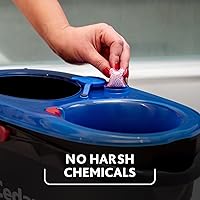 Vista 3 de O-Cedar EasyWring RinseClean Sistema de limpieza de suelos con cubo y fregona giratoria de microfibra con paquete de lavanda (paquete de variedad)