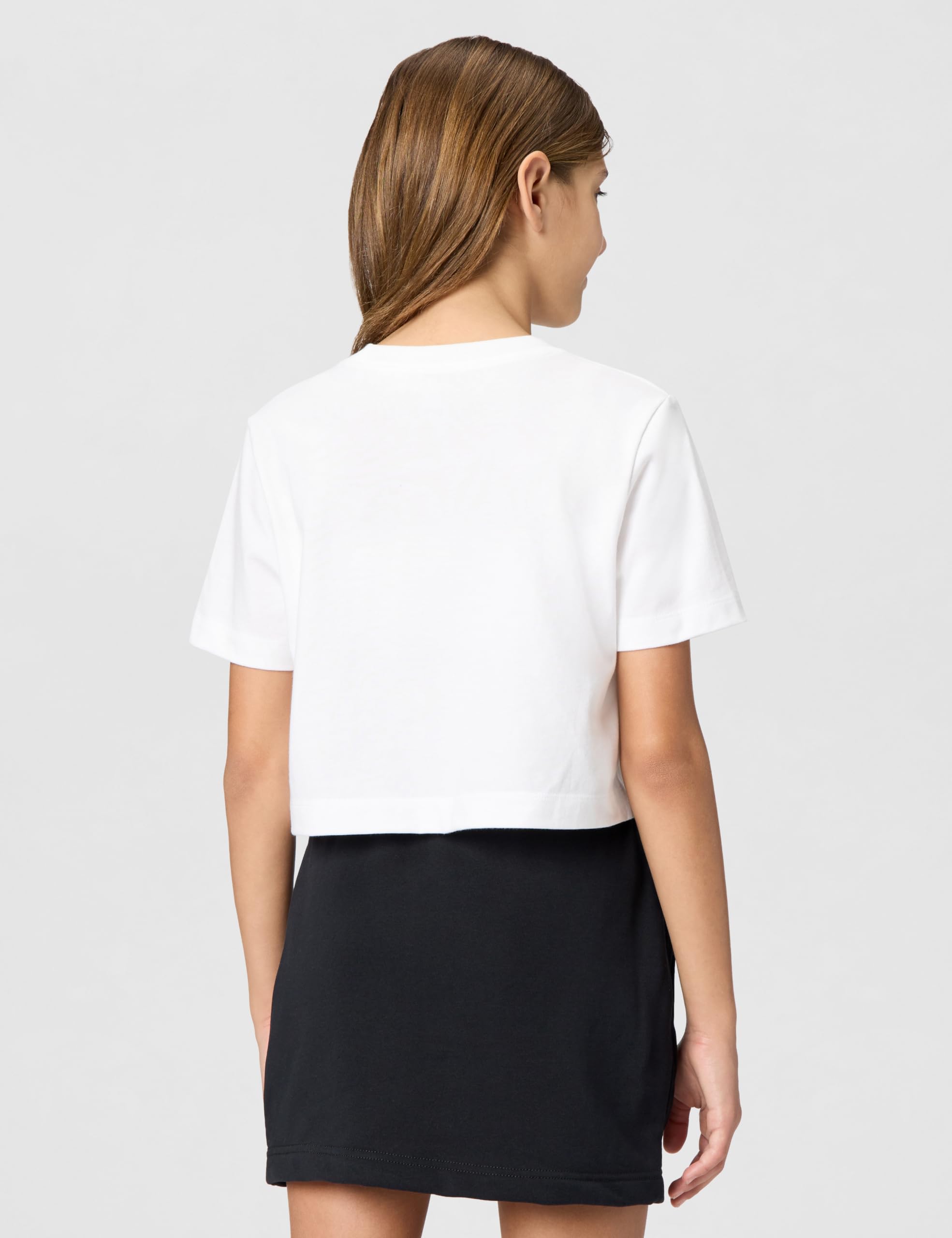 Nike G NSW Tee Crop Futura Hbr Top Bambine e Ragazze