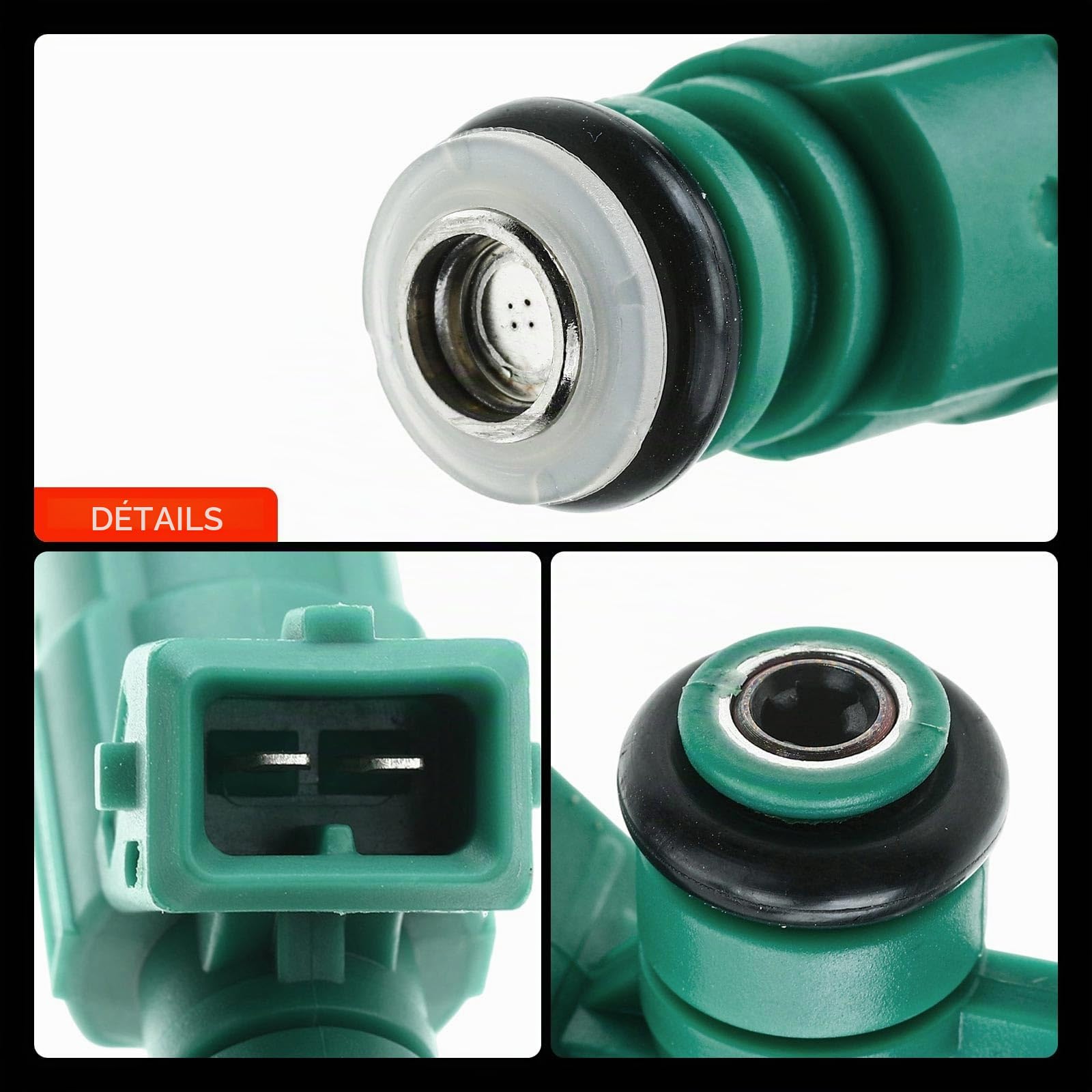 Frankberg 4 injecteurs de carburant 0280156025 | Compatible avec: ,