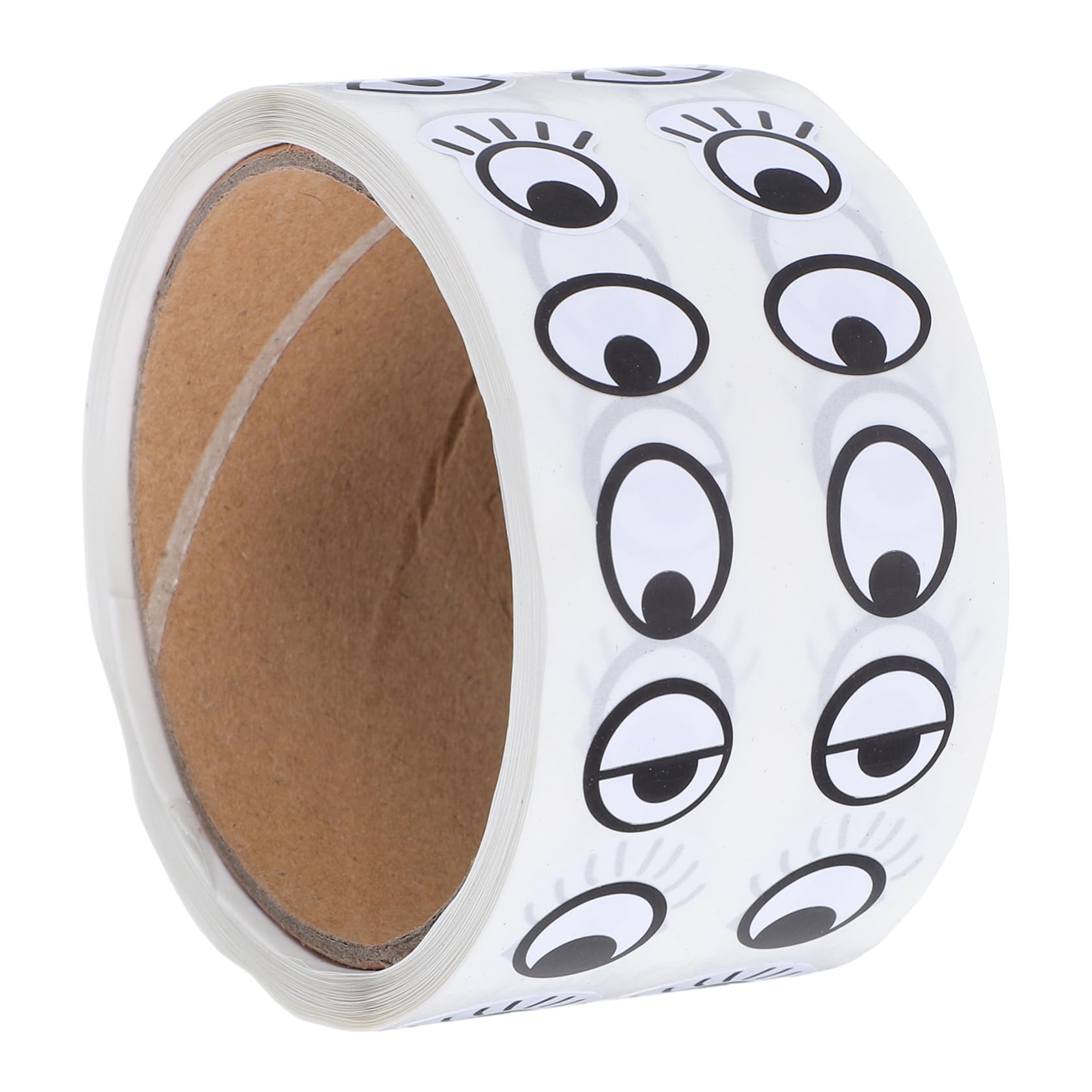 LIFKOME Boys and Girls Sticker Eyes Roll 500 Pairs Self-Adhesive Craft Decals for Bag Stationery Phone Case Decoration