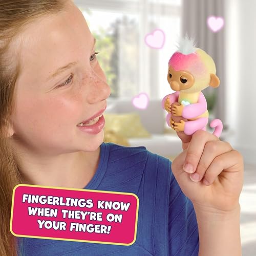 Miniatura 4 de Juego interactivo de bebé mono para bebé 2023, Jas con cuna y silla alta 2 en 1, y 6 accesorios (mayores de 5 años)