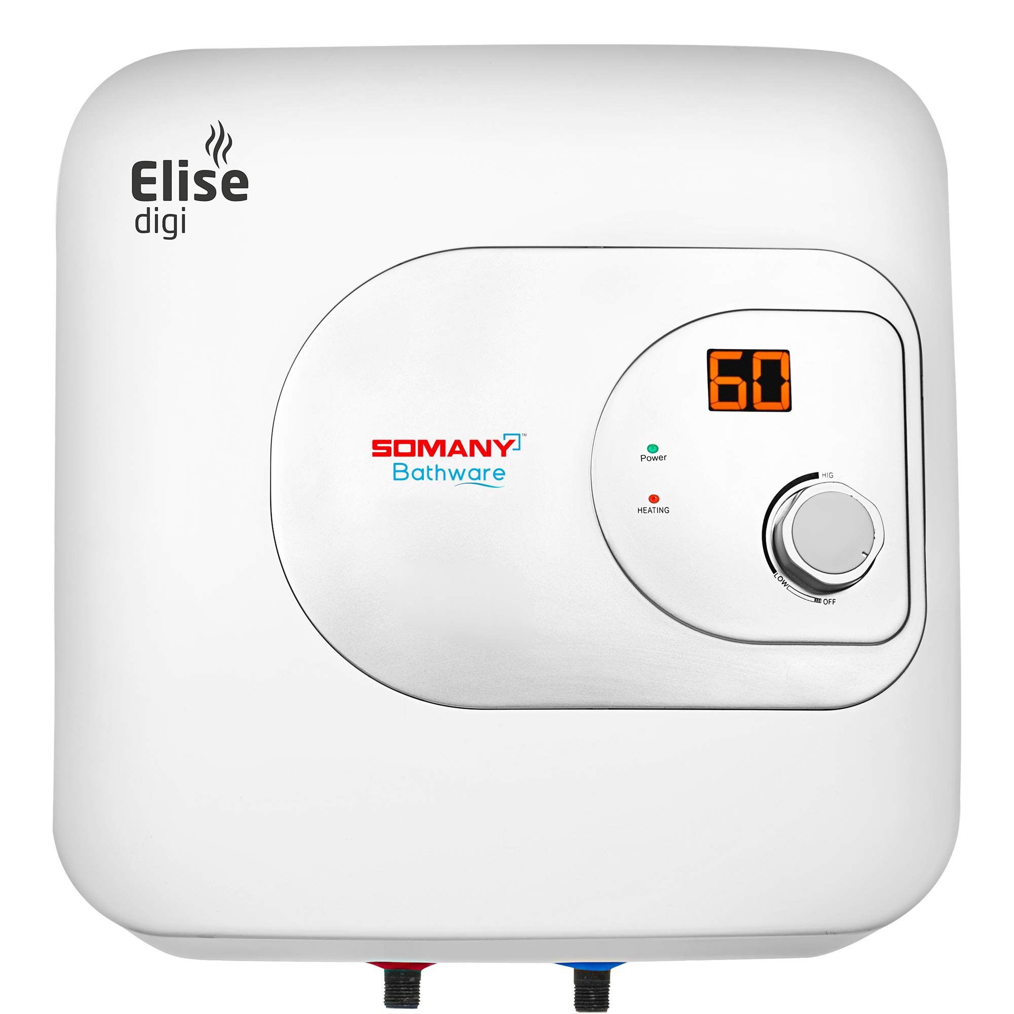 Somany Bathware Elise Digital Water Heater - 15 L , White : Amazon.in: Home  u0026 Kitchen