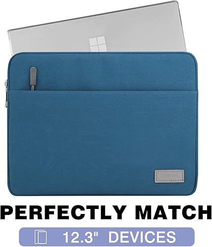 Miniatura 2 de MoKo Funda para tablet compatible con Tab S8+ de 12.4 pulgadas, Surface Pro XPro LTE de 12.3 pulgadas, Surface Laptop Go de 12.4 pulgadas, bolsa de