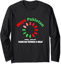 Pakistan Tehreek-e-Insaf Tabdeeli Imran Khan Naya Pakistan Long Sleeve T-Shirt