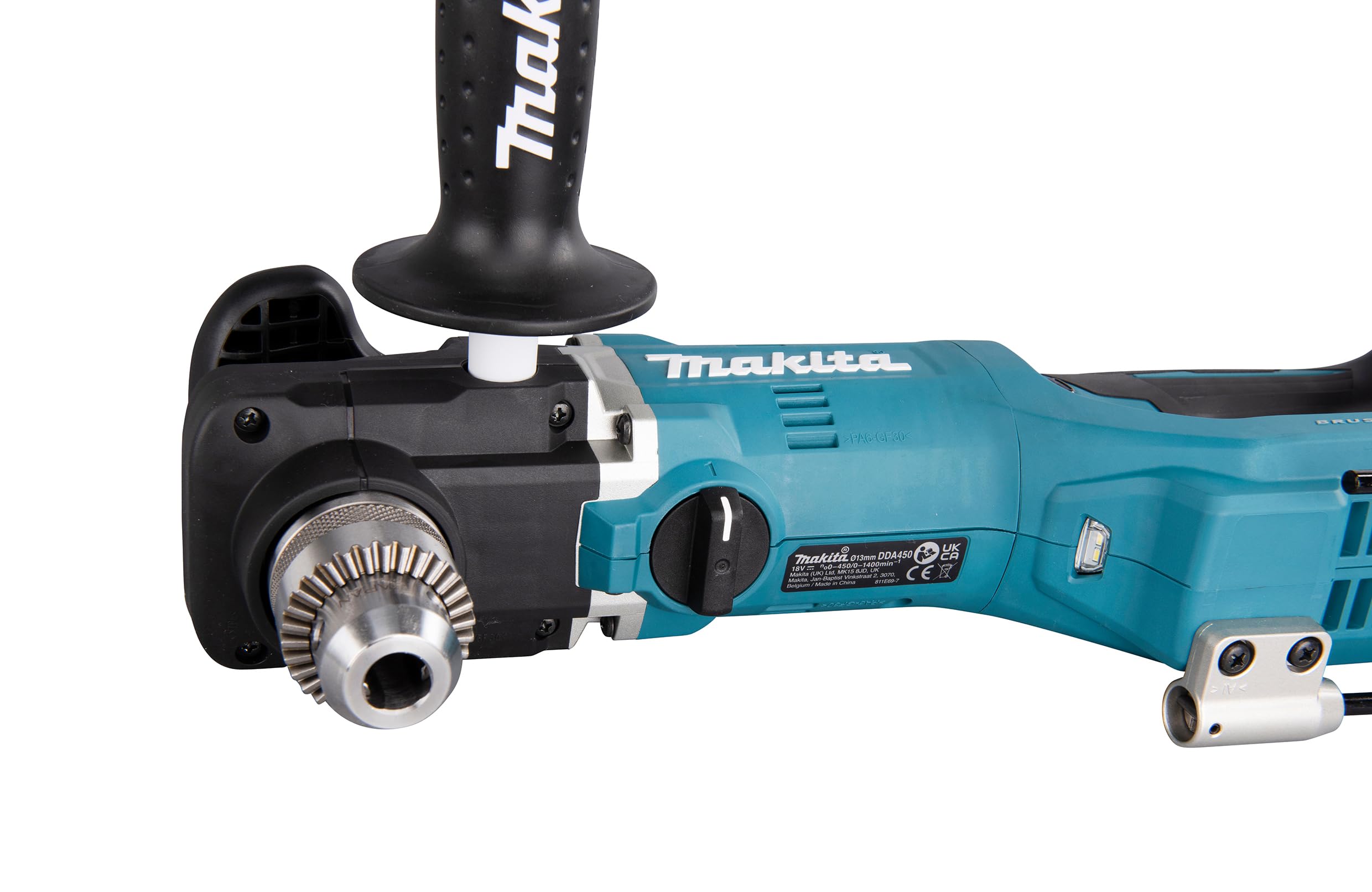 Makita DDA450ZK Akku-Winkelbohrmaschine 18V (ohne Akku, ohne Ladegerät)