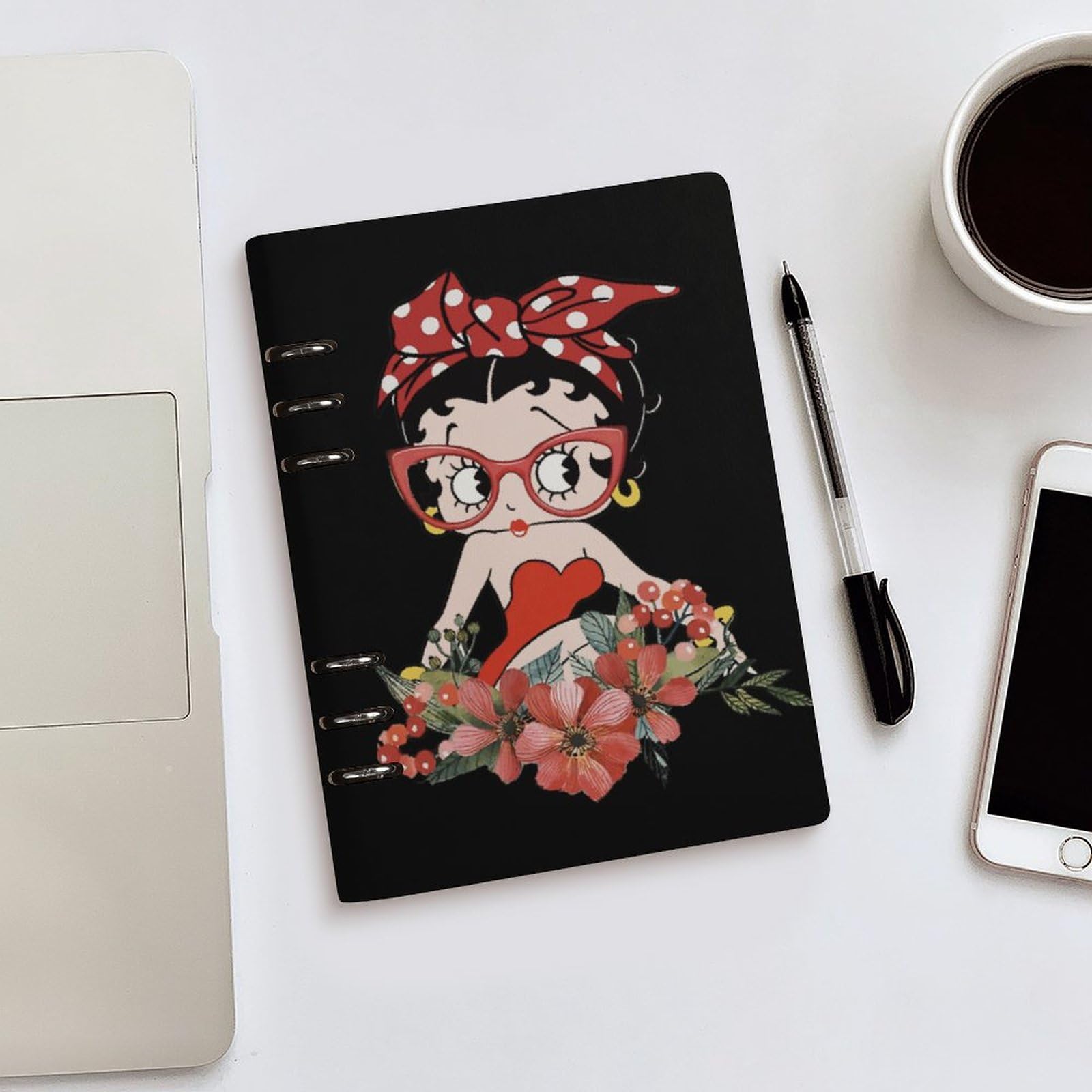 Amazon.co.jp: ノート ベティちゃん バインダーノート メモ帳