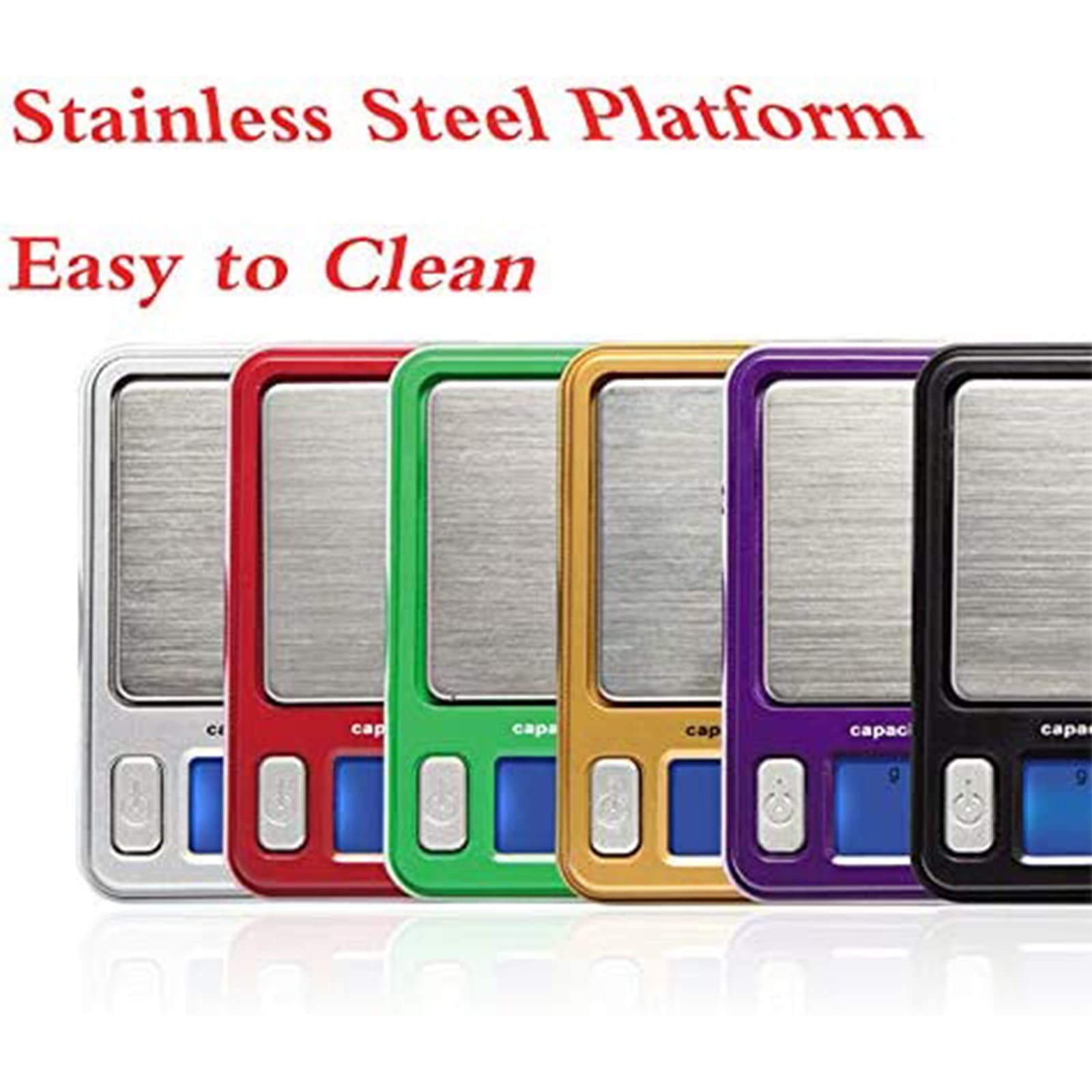 MACHSWON Pocket Weighing Scales 0.01-100g Electronic Digital Mini Scale MP3 Stylish Design with LCD Display - Image 3