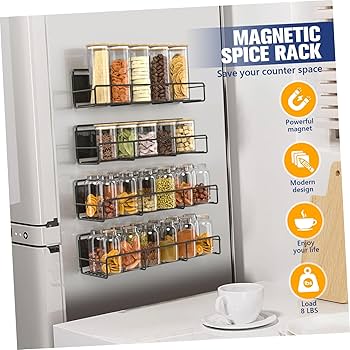 Amazon｜ULDIGI マグネットスパイス缶 冷蔵庫用マグネット