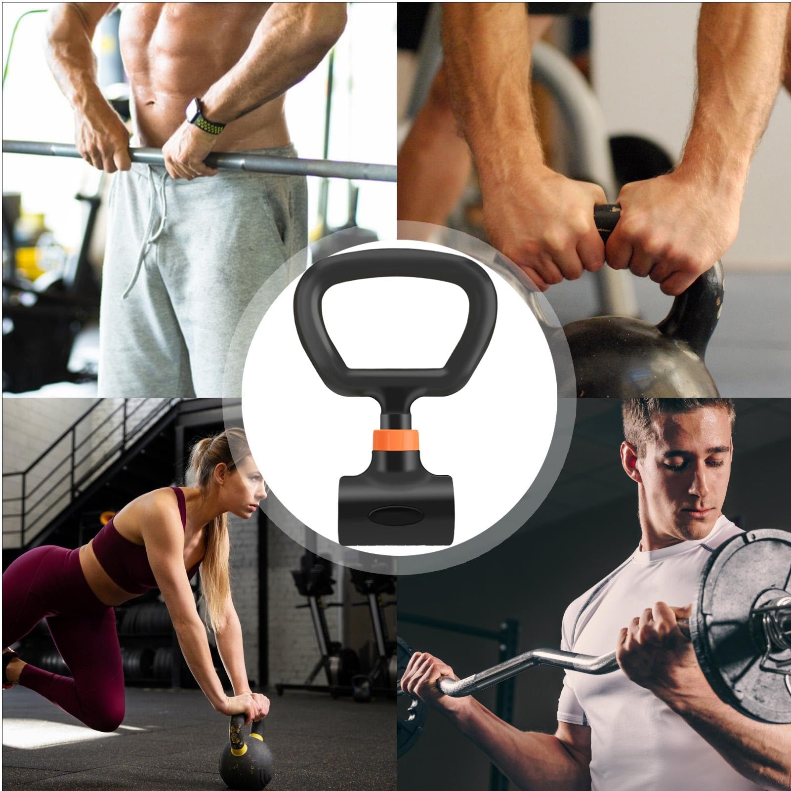 Uchwyty Kettlebell Do Hantli Sprzęt fitness, akcesoria do ćwiczeń i