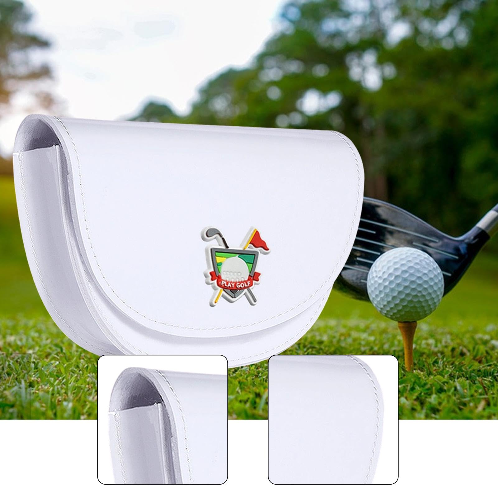 Harilla Estuche de Transporte para telémetro de Golf, riñonera compacta para Pelotas de Golf, Accesorios Deportivos, Regalo para golfistas, Funda Protectora
