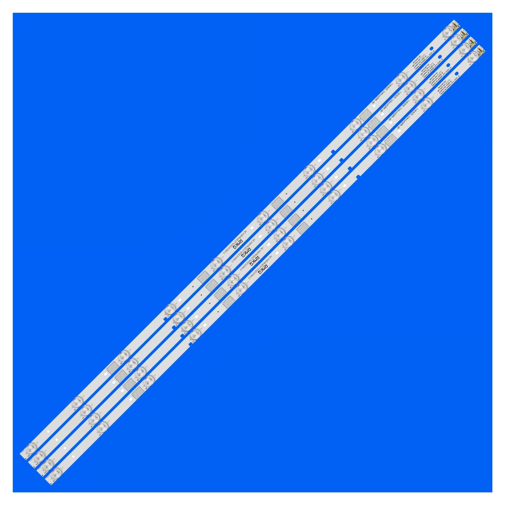 YUEZUYIOU LED Backlight Strip for F49C8000H, F49D8100H 49CFS71 H49M2600 H49M3000 HISENSE_49_HD490DF-B71_4X10_3030C_V0 JL.D490A1330-003BS-M(5 Set)