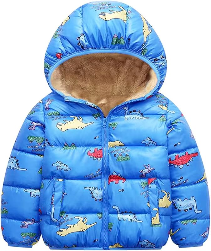 Casaco de inverno infantil Srkrando para bebê