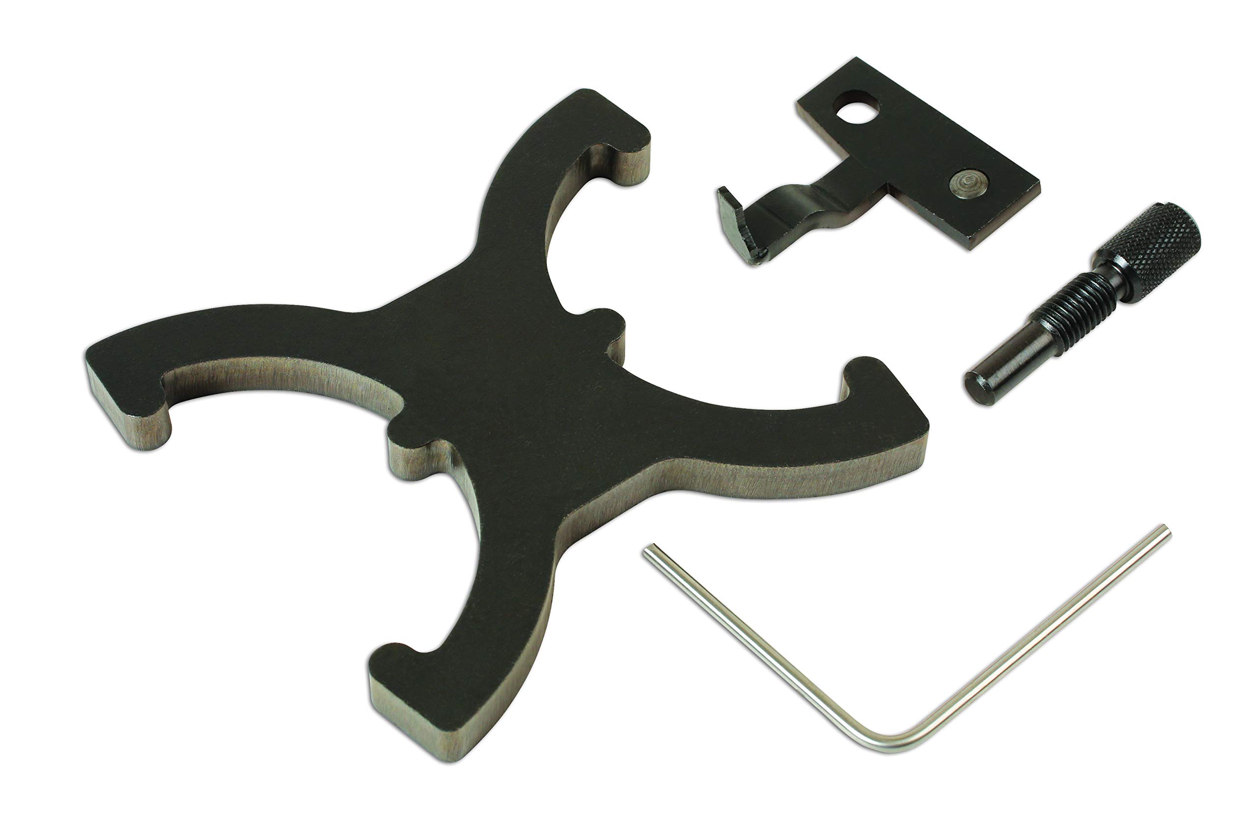 LASER TOOLS 5903 Herramienta de montaje correa distribución negro (2x) cromo
