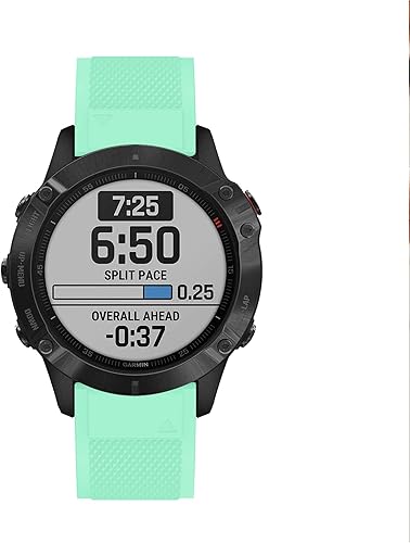Miniatura 7 de Compatible con correas de reloj Garmin Fenix 55 Plus66 Pro7, pulseras de repuesto rápido de silicona de 0.866 pulgadas para Fenix 766 Pro55 plus,
