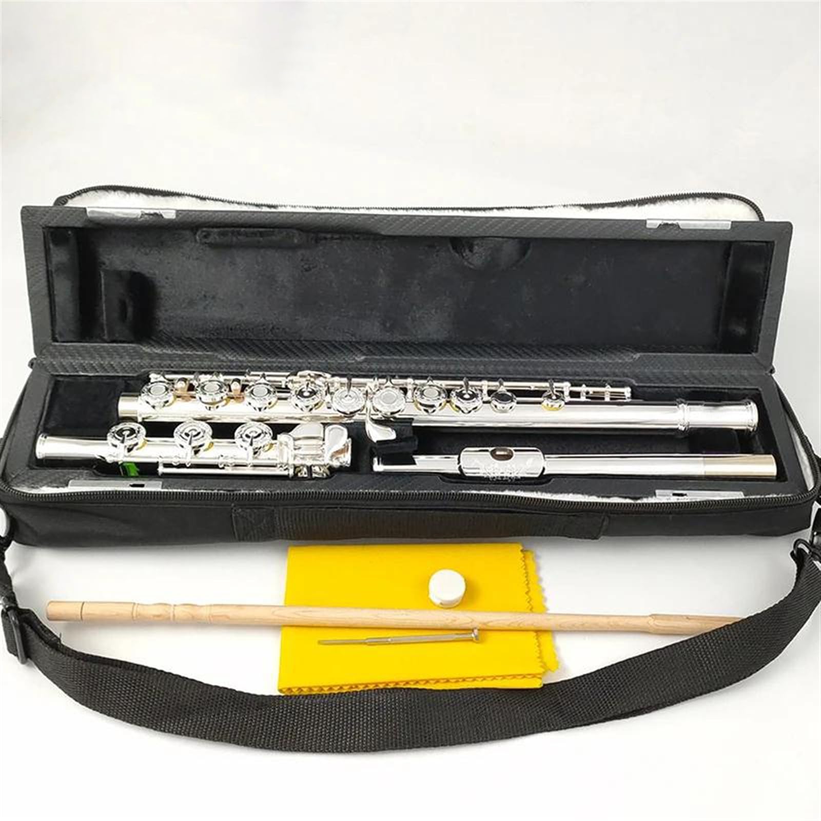 Amazon | フルートセット プロフェッショナル 17 オープン ホール C