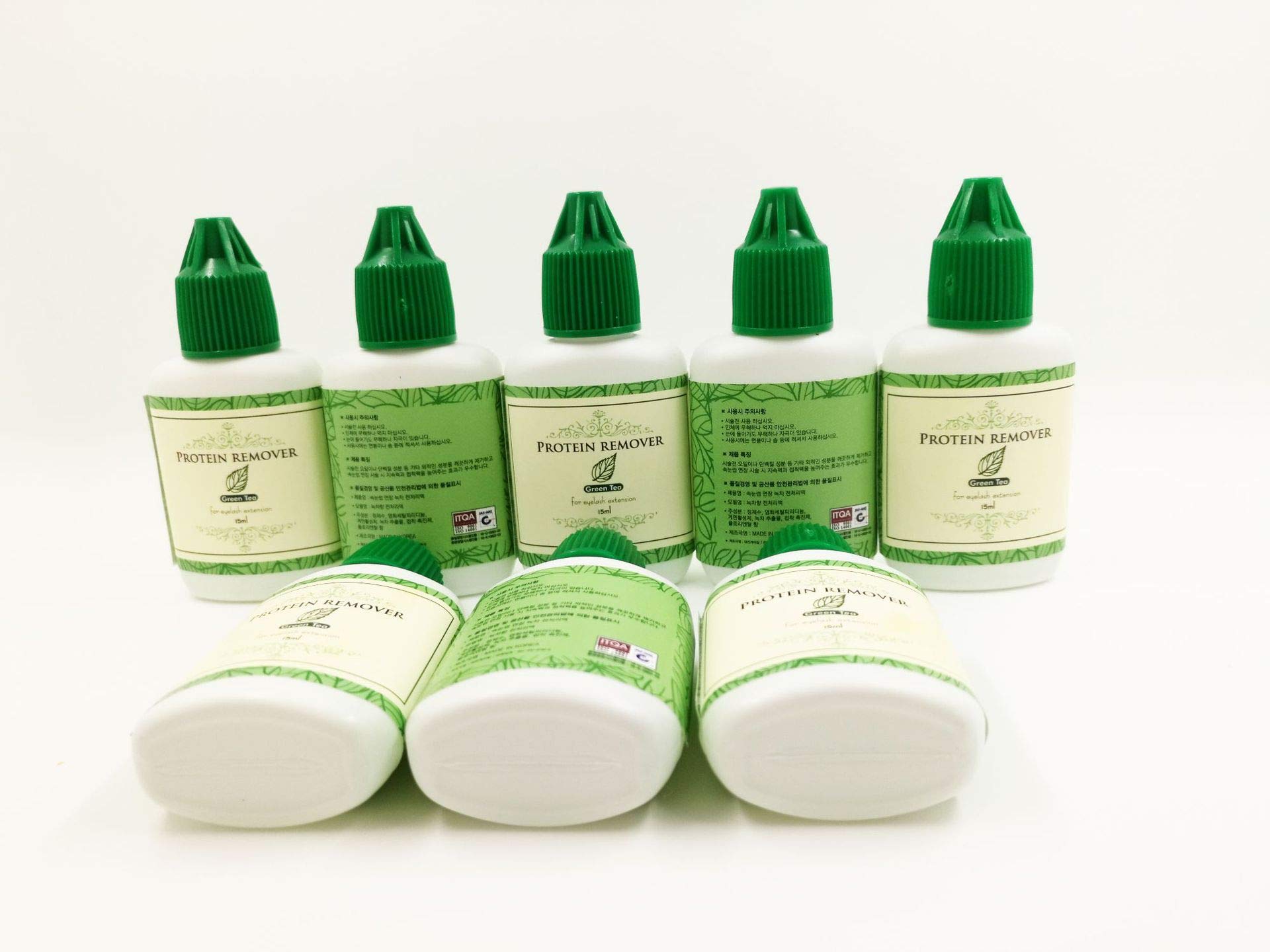 10 Bottles Protein Remover Lash Primer Clean Natural Eyelashes Before Eyelash Extension 15ml