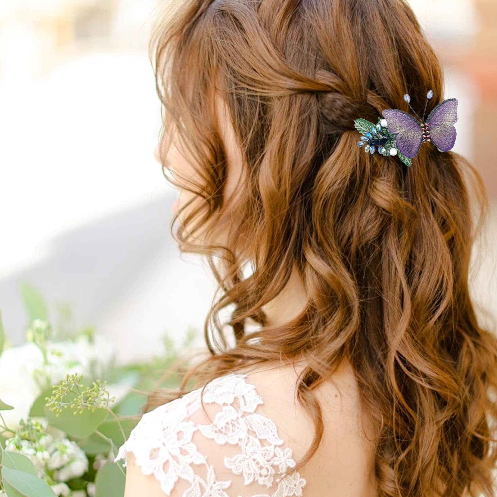 2 PCS Butterfly Hair Clips - Image 4