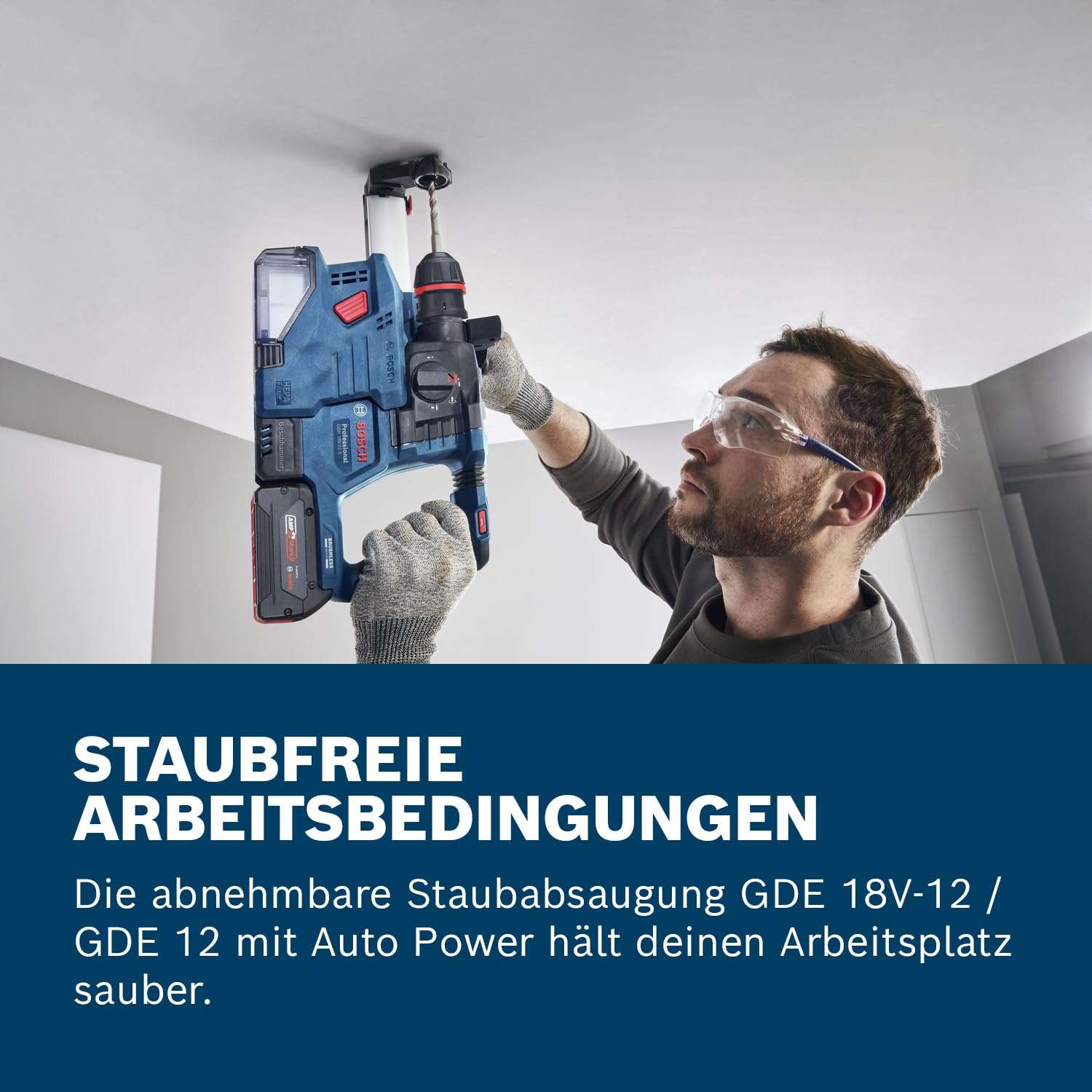Bosch Professional 18V System Akku-Bohrhammer GBH 18V-22 X
