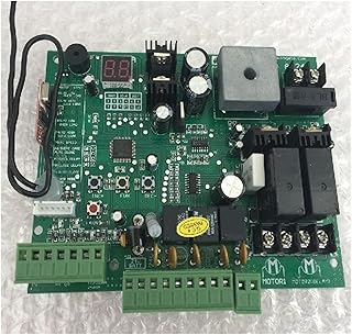 Electric Gate Opener 2 Remote Controls Swing Gate Opener Motor Controller Circuit Card Board 24V DC Motor only Control Board for Heavy Driveway Slide Gates (Color : Only Control Board, Size : One Si
