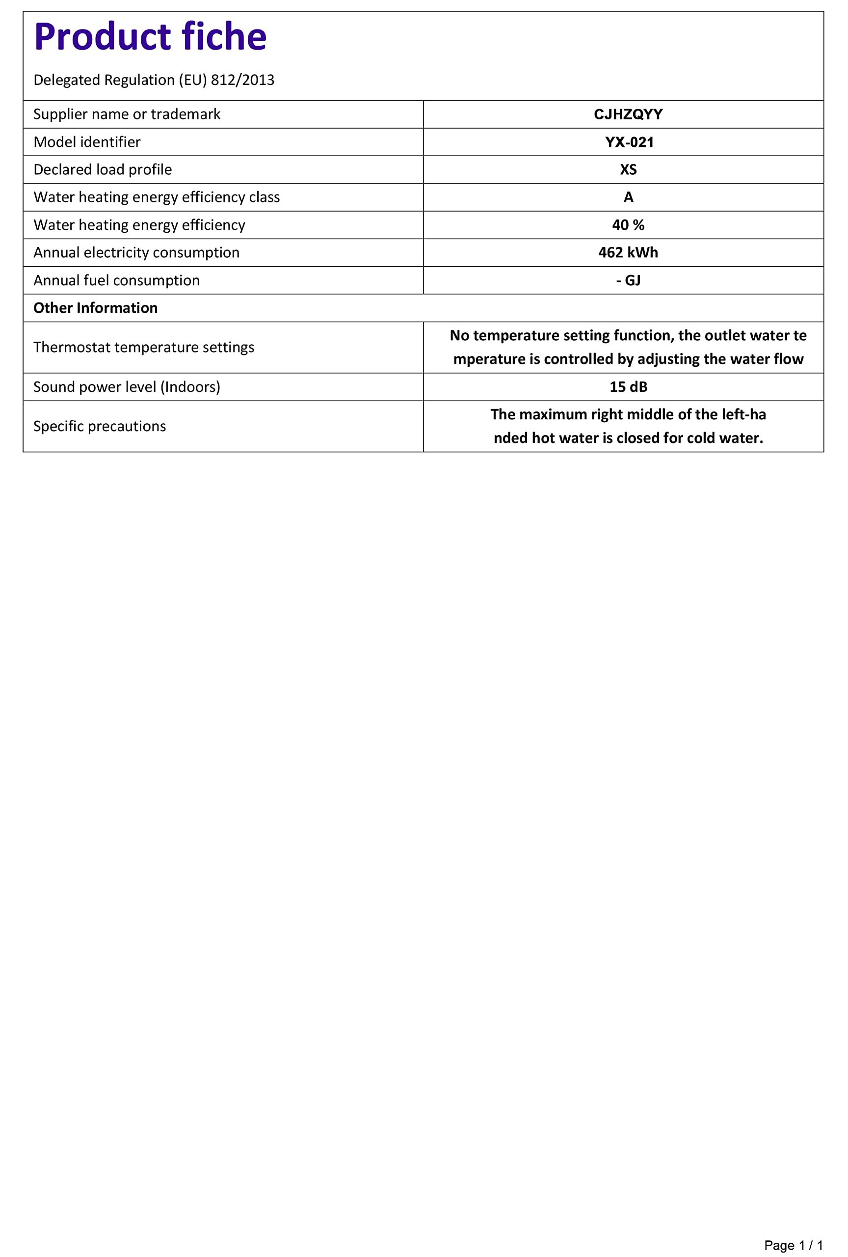 Electric Hot Water Taps TopSer BS18DC3 Pro [Stainless Steel
