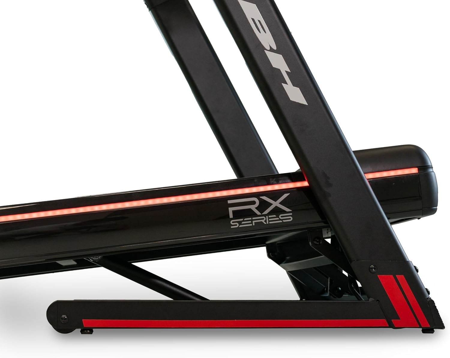 BH Fitness RX7 Treadmill Folded Mechanism