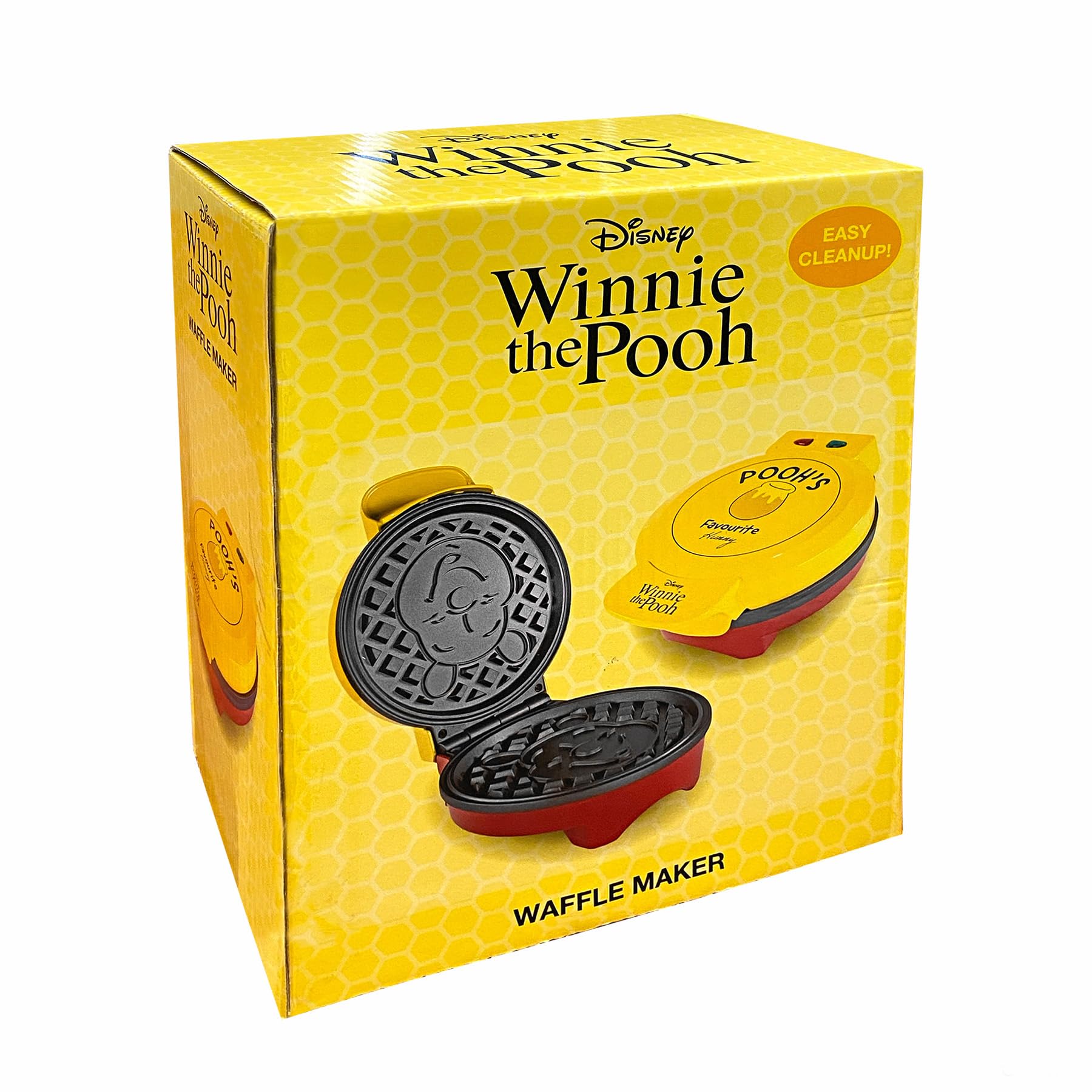 Uncanny Brands Disney Winnie the Pooh Waffle Maker – Tu oso de miel favorito en tus gofres