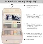 9 Set Packing Cubes Travel Luggage Waterproof Organizers Luggage Organizers with Hanging Toiletry Bag, Multi-Functional Clothing Sorting Packages,Travel Packing