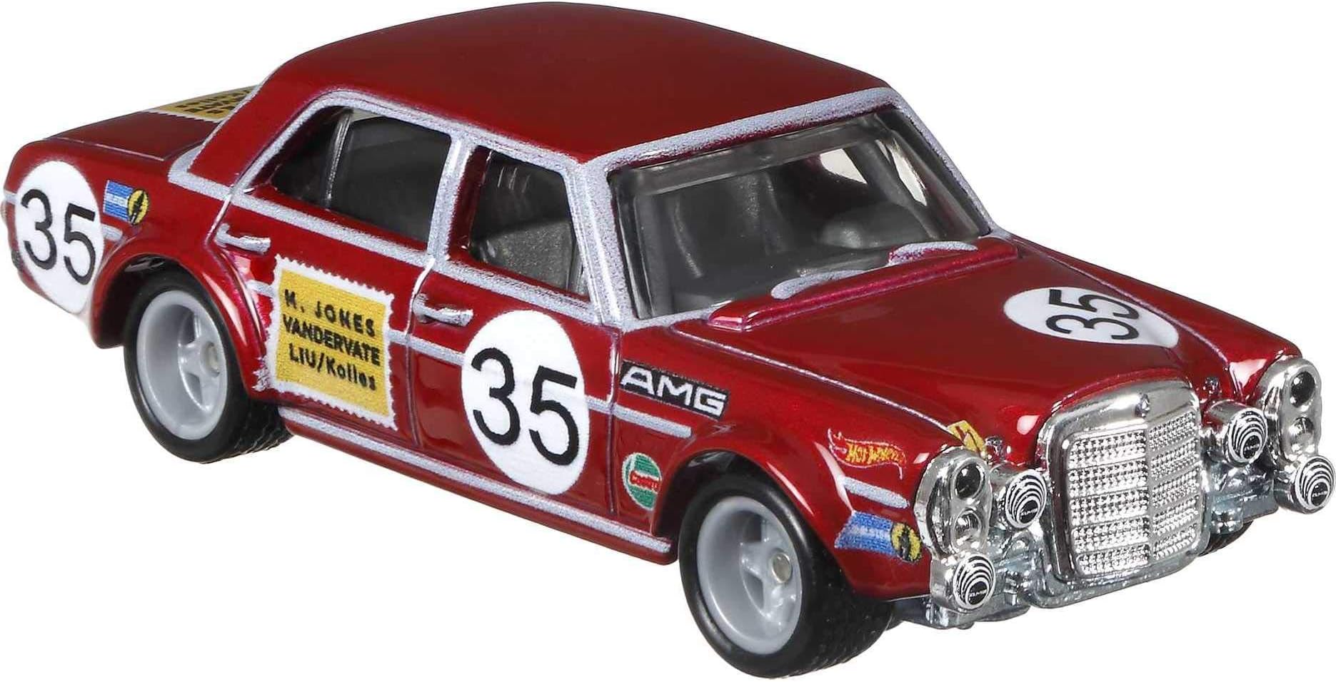 Hot Wheels Car Culture Circuit Legends Mercedes-Benz 300 SEL 6.8 AMGVehicle for 3 Kids Years Old & Up, Premium Collection of Car Culture 1:64 Scale Vehicle