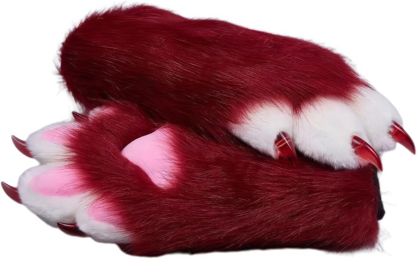 Fursuit KIG Furry Paws, Wearable Cosplay Cat Paws Animal Paws, Comic Con Costume Accessories Furry Gloves for Women