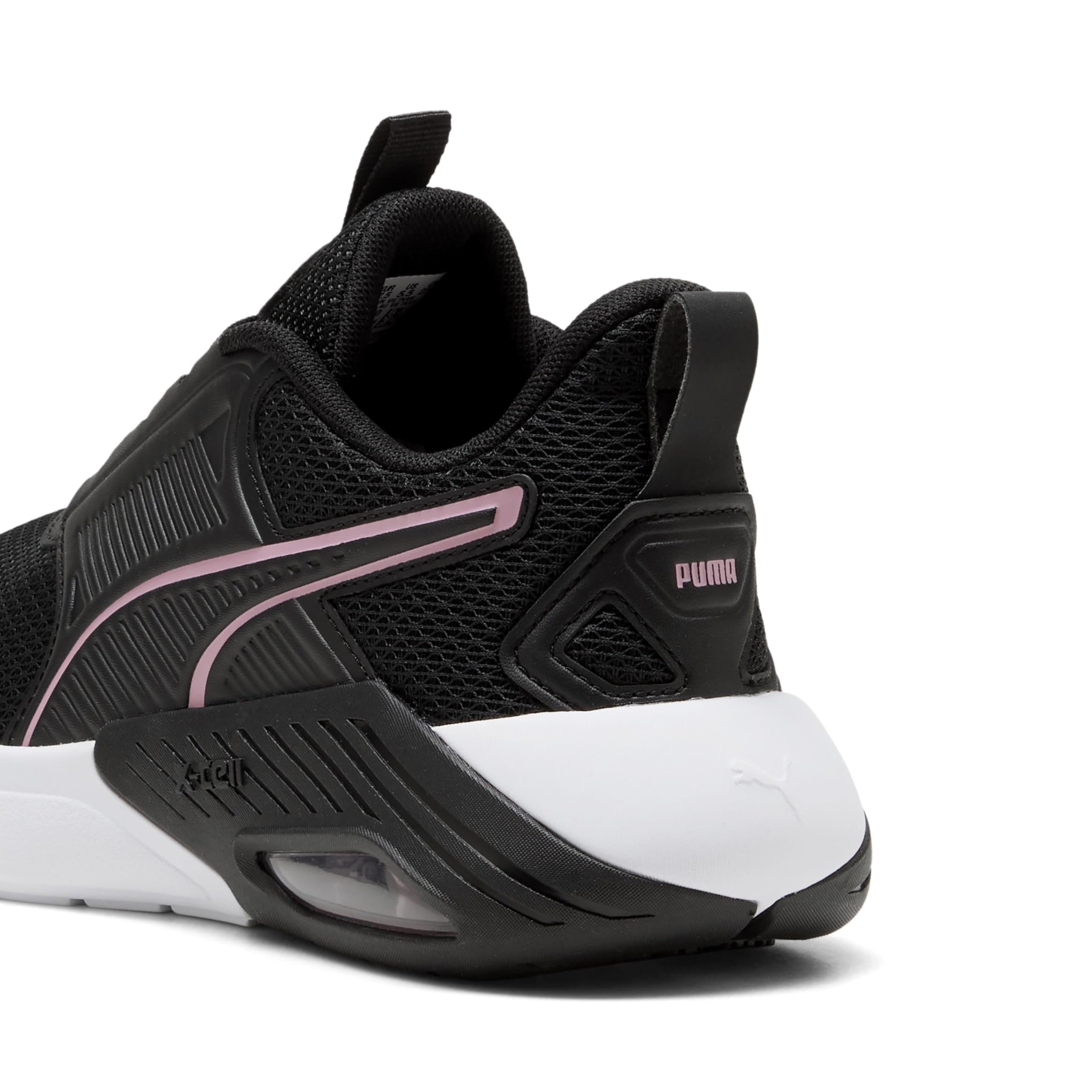 Puma Unisex X-Cell Nova FS Scarpa da Corsa su Strada, Puma Nero Rosa Poised, 43 EU