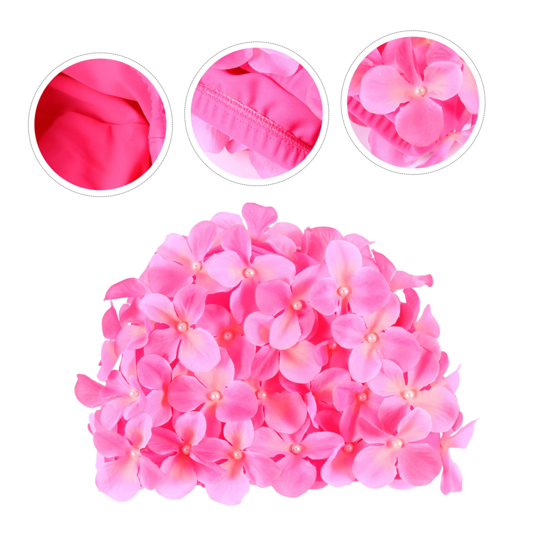 SUPVOX 10 Pezzi Di Cuffie Da Nuoto in Tessuto Di Nylon Con Fiori Elastiche Per Per Ragazze E Donne