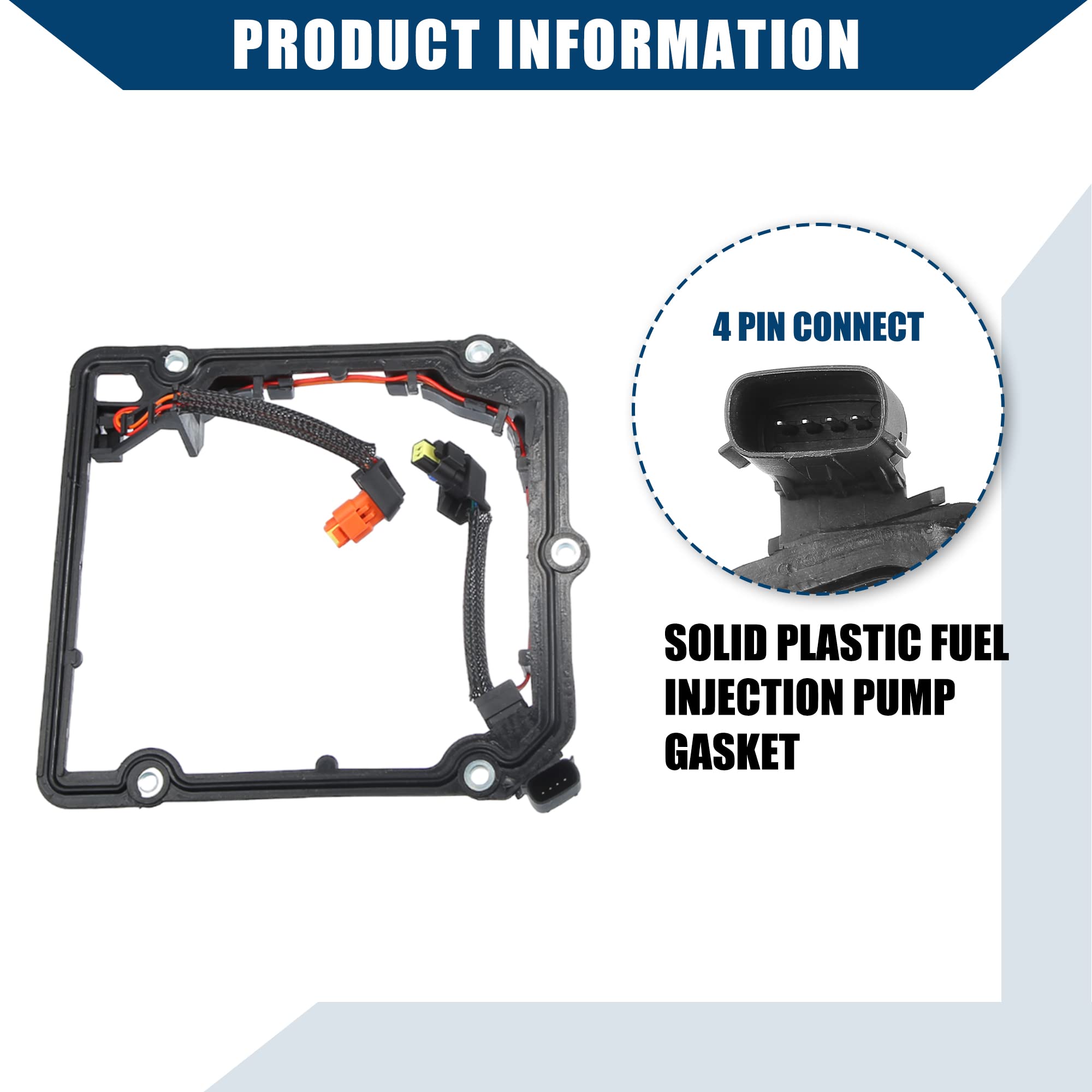 QUARKZMAN 8C3Z9A332A/Esterno/Diesel Carburante Iniettore Pompa Guarnizione per Ford/1 Set