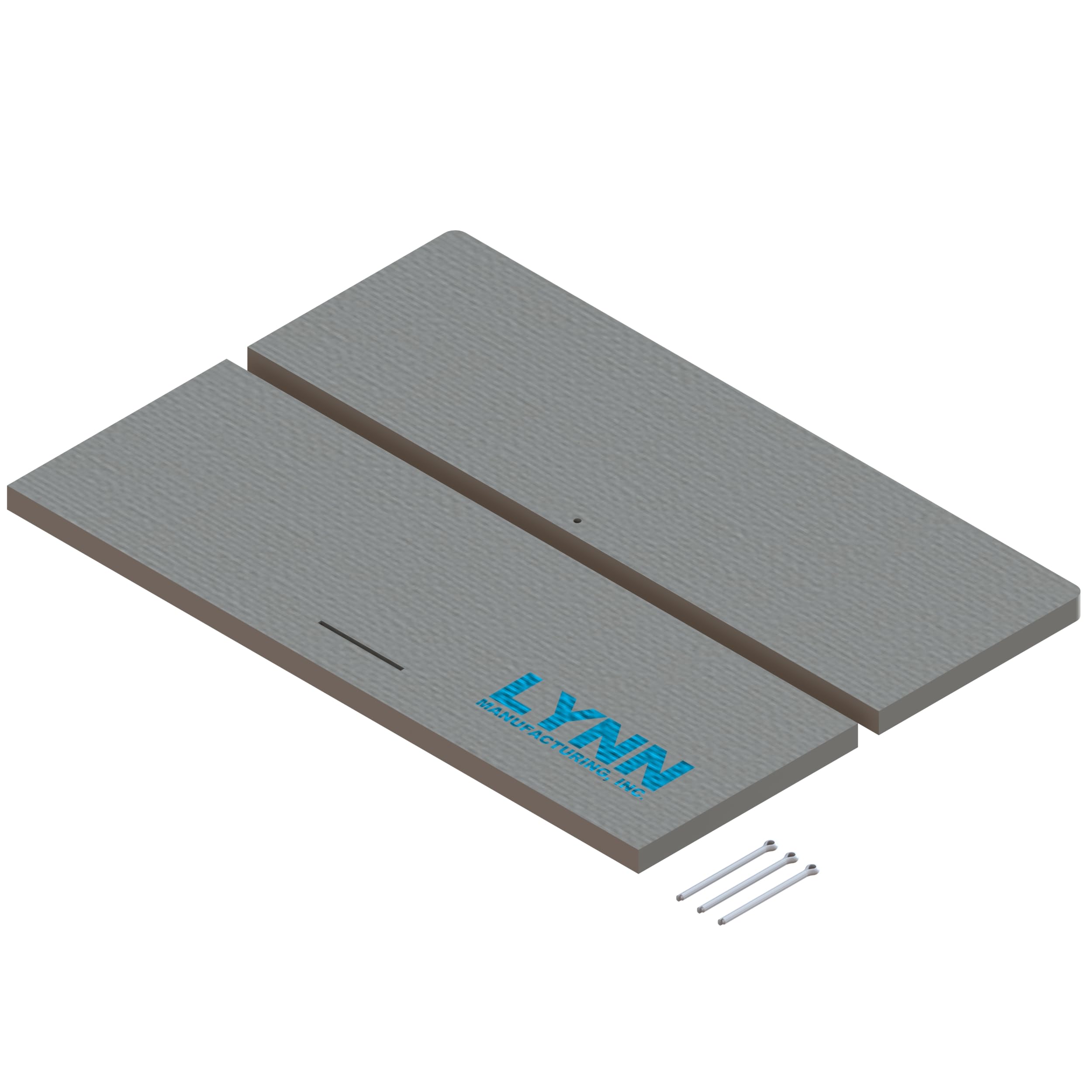 Lynn Manufacturing Replacement Hearthstone Baffle Board Kit, Castleton I 8031, 90-76310, 2 Pieces, 2442A